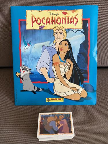 Альбом Pocahontas Panini 1995 с наклейкам Новый