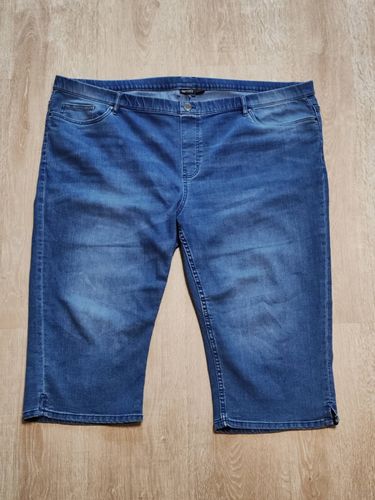 Женские джинсовые капри, р-р 60-62