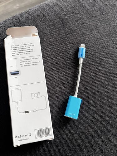 Переходник iPhone to USB