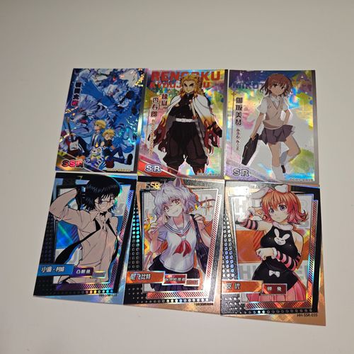 коллекционные карточки карты аниме anime