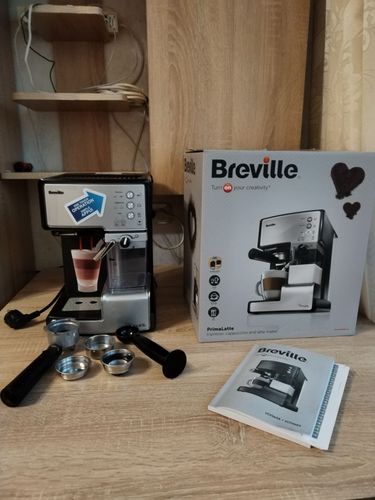 Рожковая кофемашина,кофеварка Breville PrimaLatte 