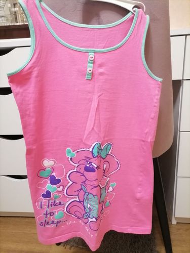 Ночная рубашка для девочки (128-134см)