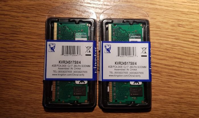 Оперативная память DDR4 4GB 8Gb 2666 Kingston ноутб
